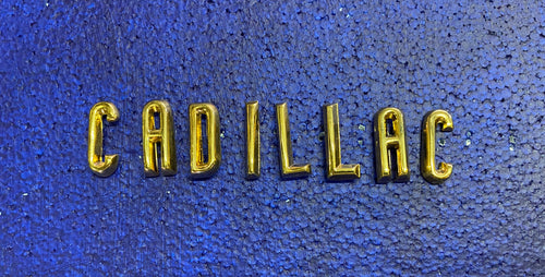 1957 Cadillac Trunk Letters