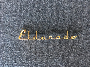 1956 Eldorado Front Fender Script