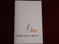 1956 Cadillac Owner's Manual