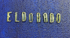 1957-1958 Eldorado Brougham Hood & Trunk Letters
