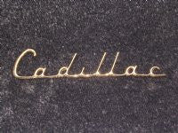 1957 Cadillac Front Fender Script
