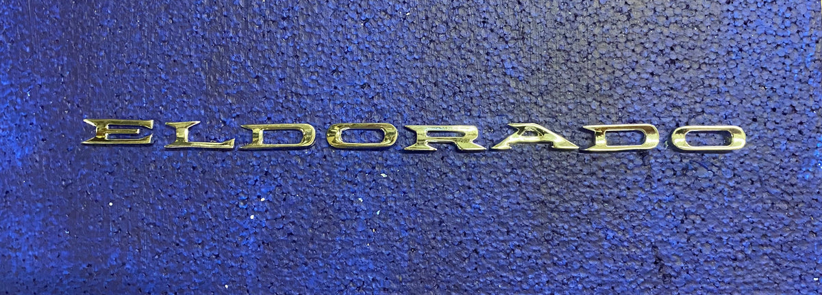 1959-1960 Eldorado Front Fender Letters – McVey's Cadillac