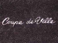 1963 and 1964 Coupe de Ville Rear Quarter Script